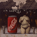 CRÓNICAS CONTEMPORÁNEAS oleo sobre tabla 45 x 45 cms